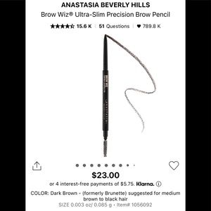 COPY - Anastasia Beverly Hills Brow Wiz ultra slim precision brow pencil
